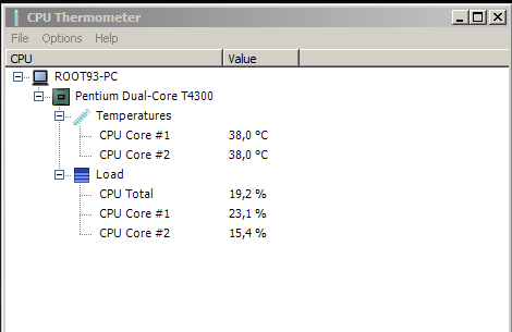 CPU Thermometer