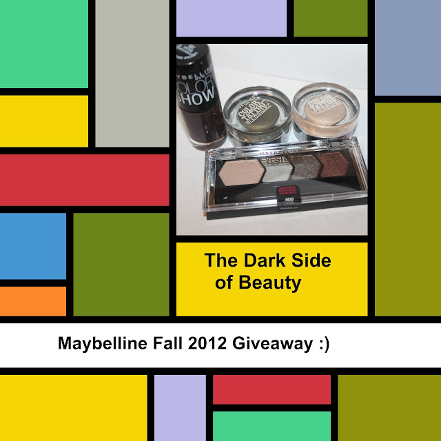 The Dark Side of Beauty: Maybelline Fall Giveaway