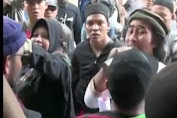Demonstrasi Anti Narkoba Berakhir Ricuh Di Pengadilan Negeri Kota T.Tinggi