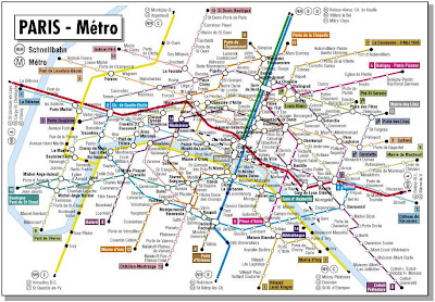 Map of Paris France - Free Printable Maps
