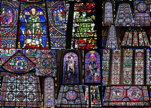 A Weekend in Canterbury England - The Canterbury Cathedral stained glass