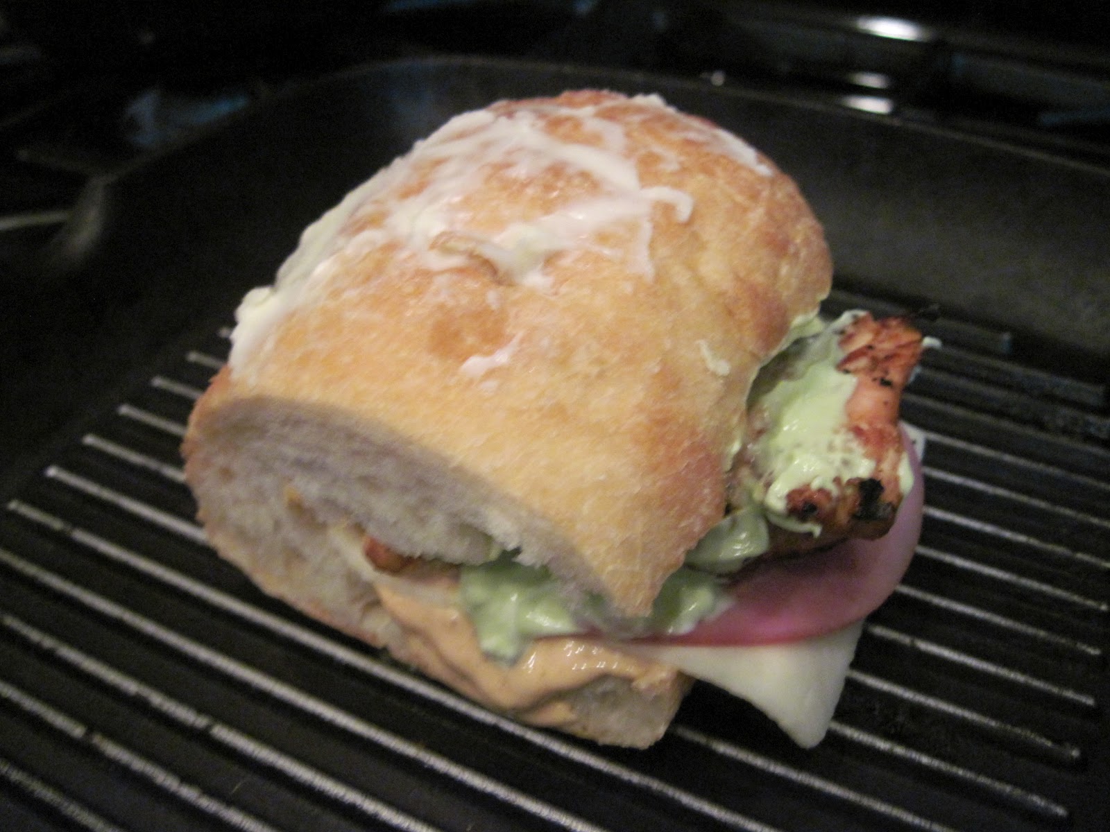 Sheilah's Kitchen Spicy Chipotle Chicken Panini