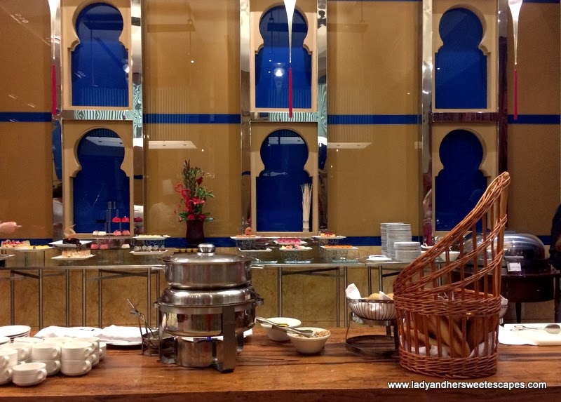 Arabesque Cafe's splendid Valentine's buffet