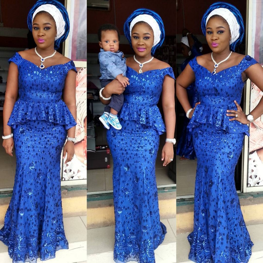 simple aso ebi styles