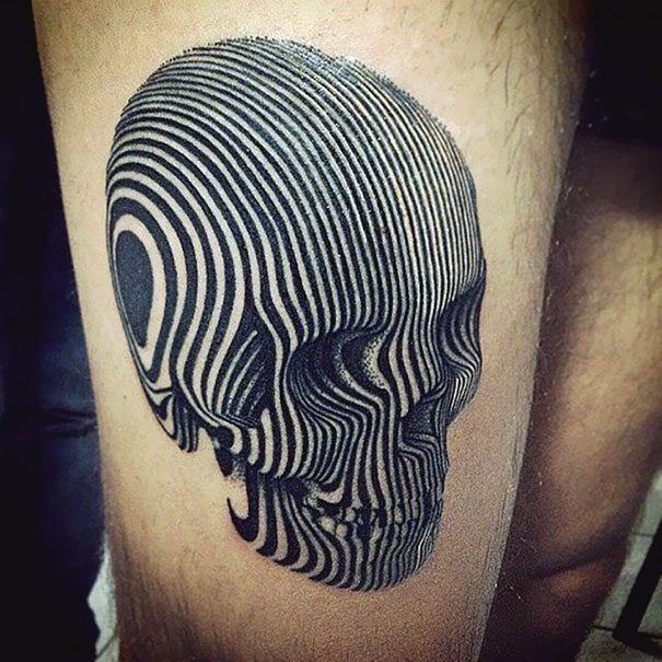 10 Best Optical Illusion Tattoo Ideas That Will Blow Your Mind!