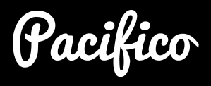 Pacifico Regular Font Pacifico Regular Font