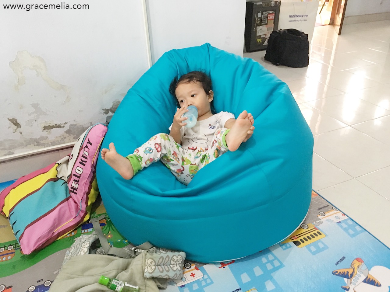 Review Bean Bag Informa Gracemelia Com Parenting Blogger Indonesia