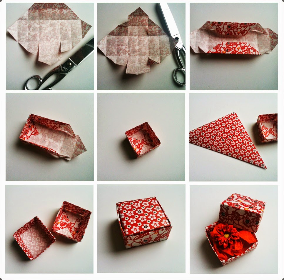 Kağıttan Kare Şeklinde Kutu Yapımı Hayat ve İnsan