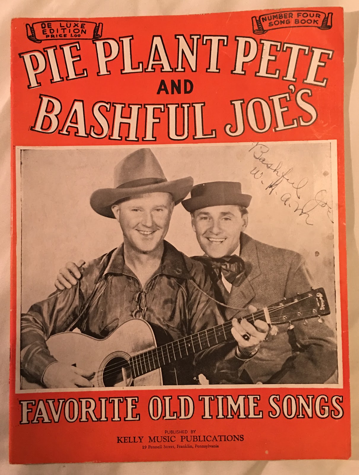 Janela aberta Blogue de harmonica Pie Plant Pete's and Bashful