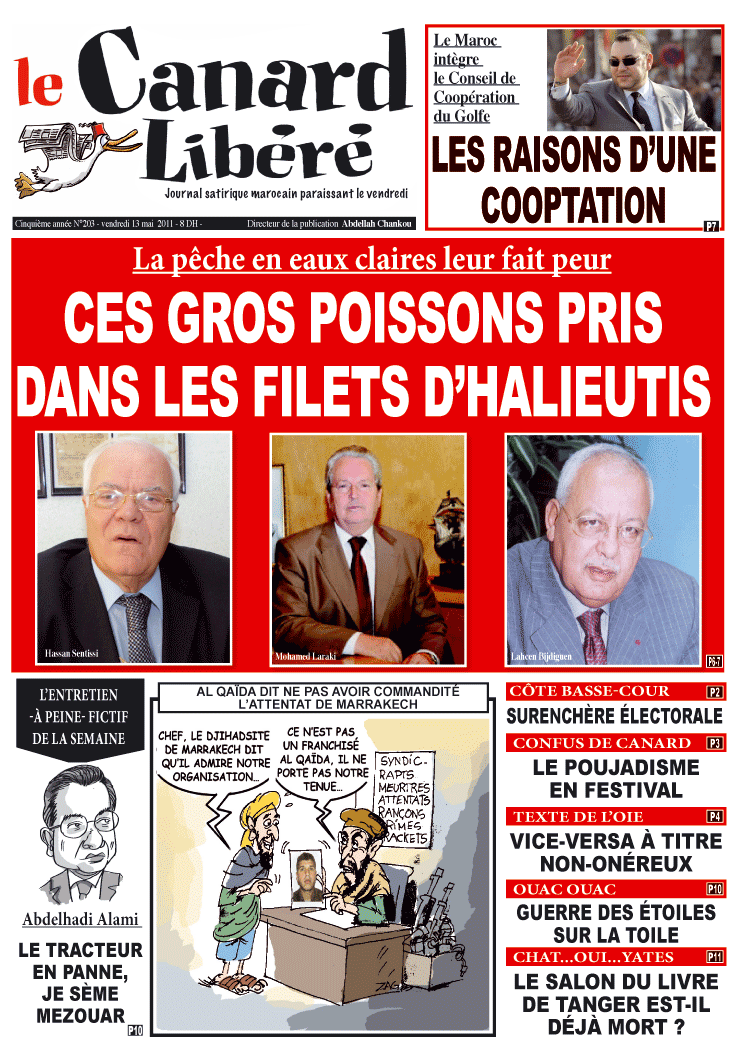 Le Canard Libéré N° 203 (Humour Marrocain)