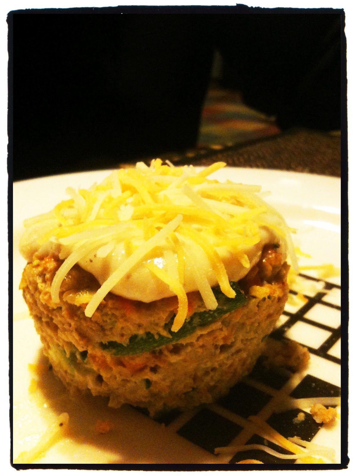 NY FoodGasm Meatloaf Cupcakes with Mashed Potato Frosting and Cheese