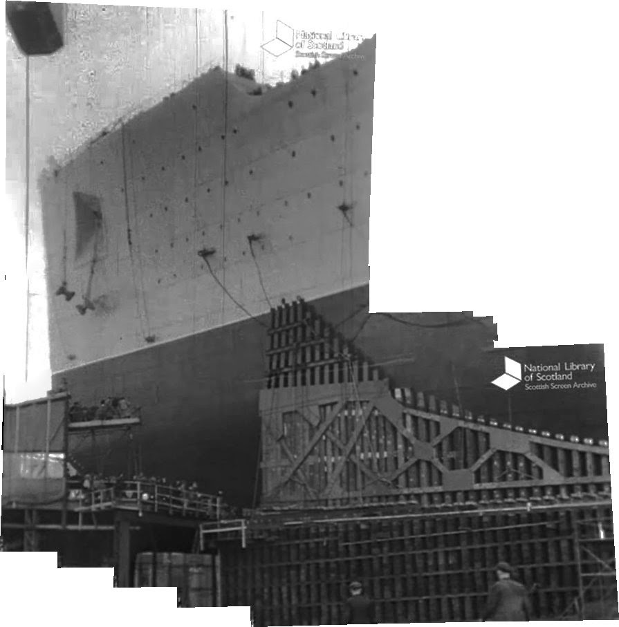 A Hauf Stop 'LAUNCH OF THE QUEEN MARY' ( 1934 )