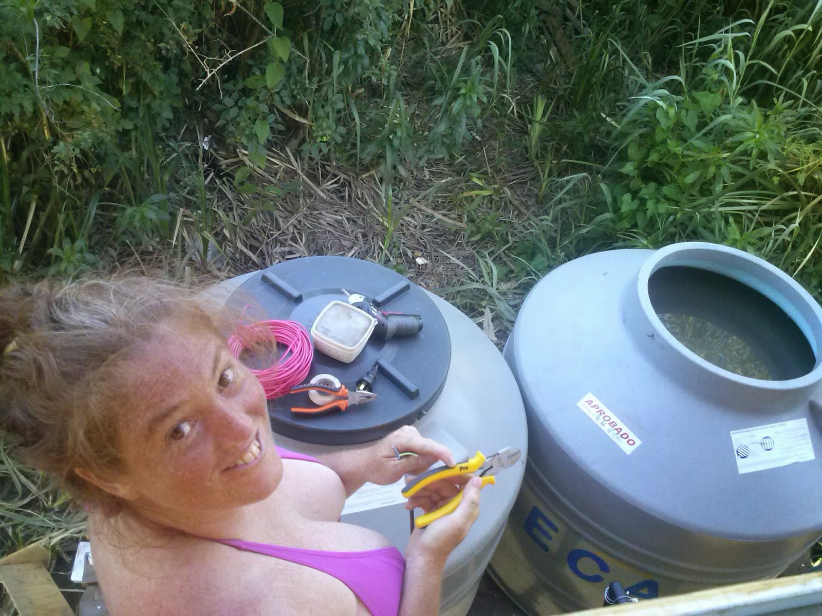 VELERO ZUPAY: COMIENZA LA INSTALACIÓN DEL AGUA