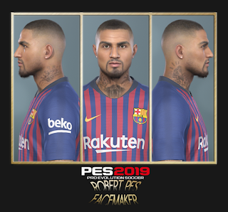 PES 2019 Faces Kevin-Prince Boateng by RobertPes Facemaker