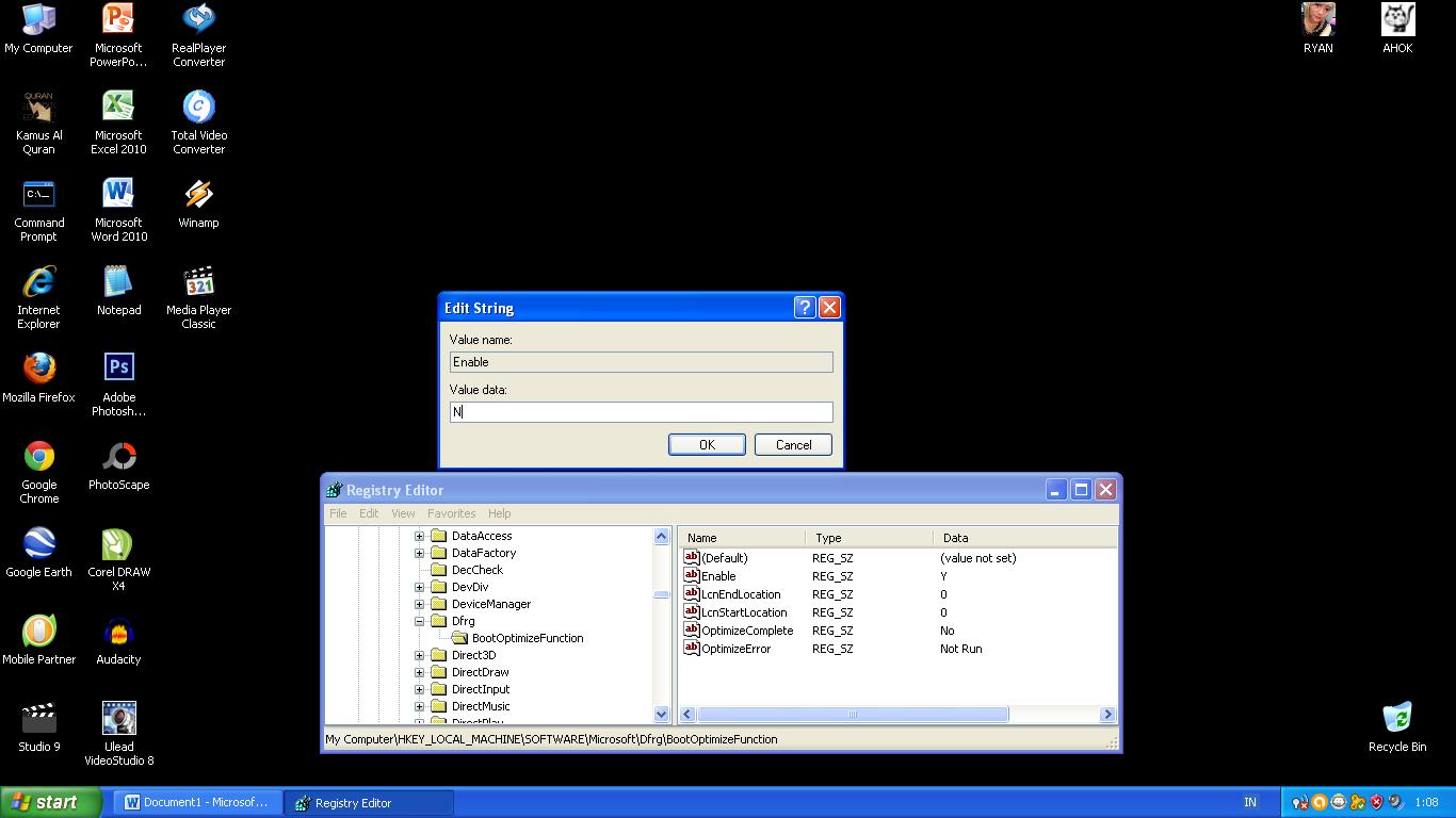 Mempercepat Booting Windows XP ™Faiz Ikbar™
