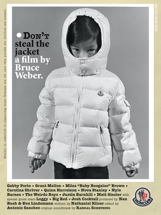 Bruce Weber for Moncler