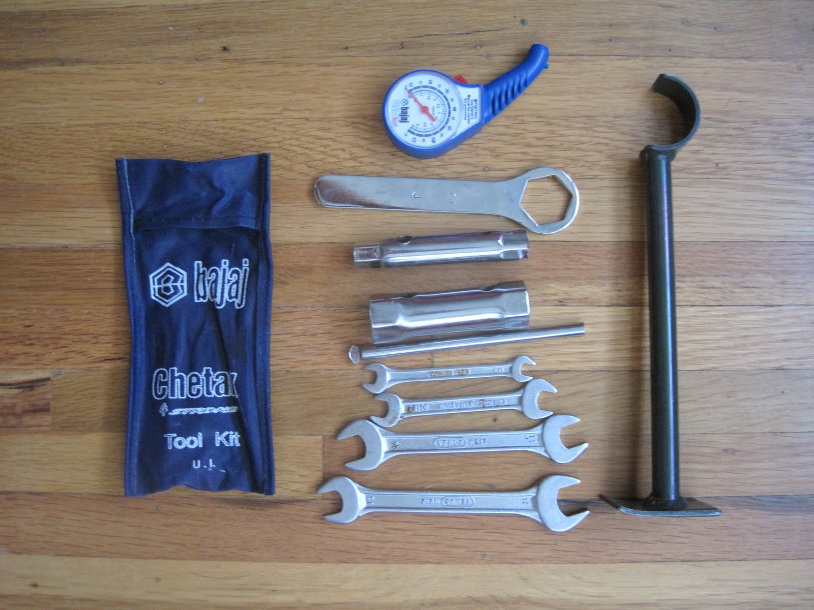bajaj bike tool kit