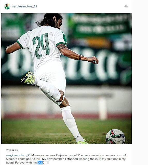 Ο Σάντσεθ πήρε το 24, αλλά ήθελε το 21, το γιατί θα σας συγκινήσει