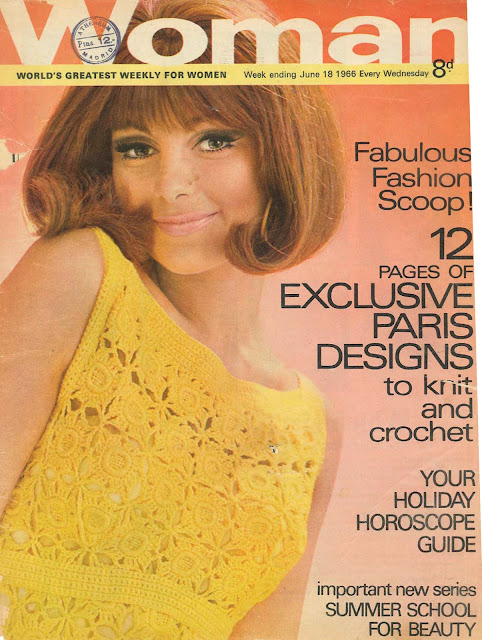 The Vintage Pattern Files: Free 1960's Knitting & Crochet Patterns - Paris Designs