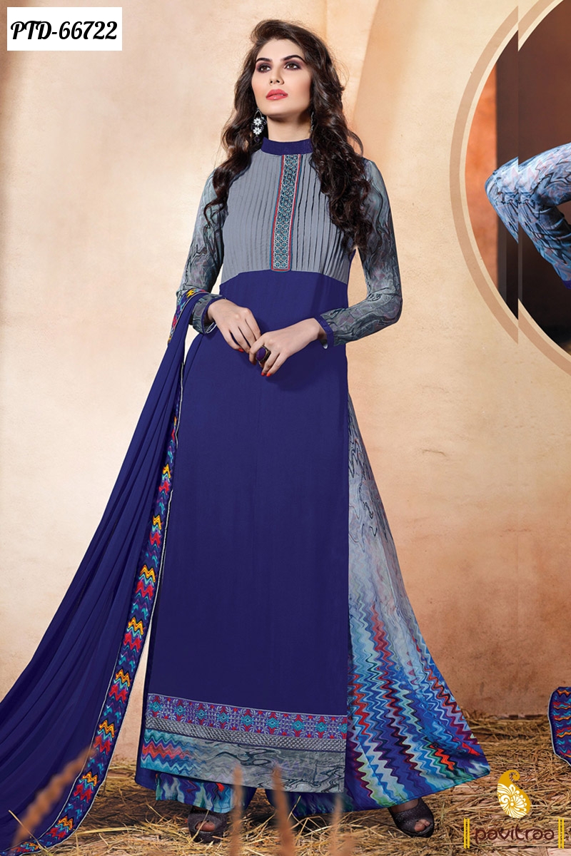 New Style Palazzo Dresses And Patiala Salwar Suits For Women Women