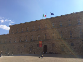 Photograph of the Palazzo Pitti in Florence