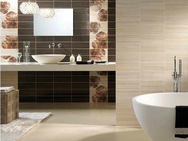 15 ideas originales para decorar paredes de baños - Decoracion en el hogar