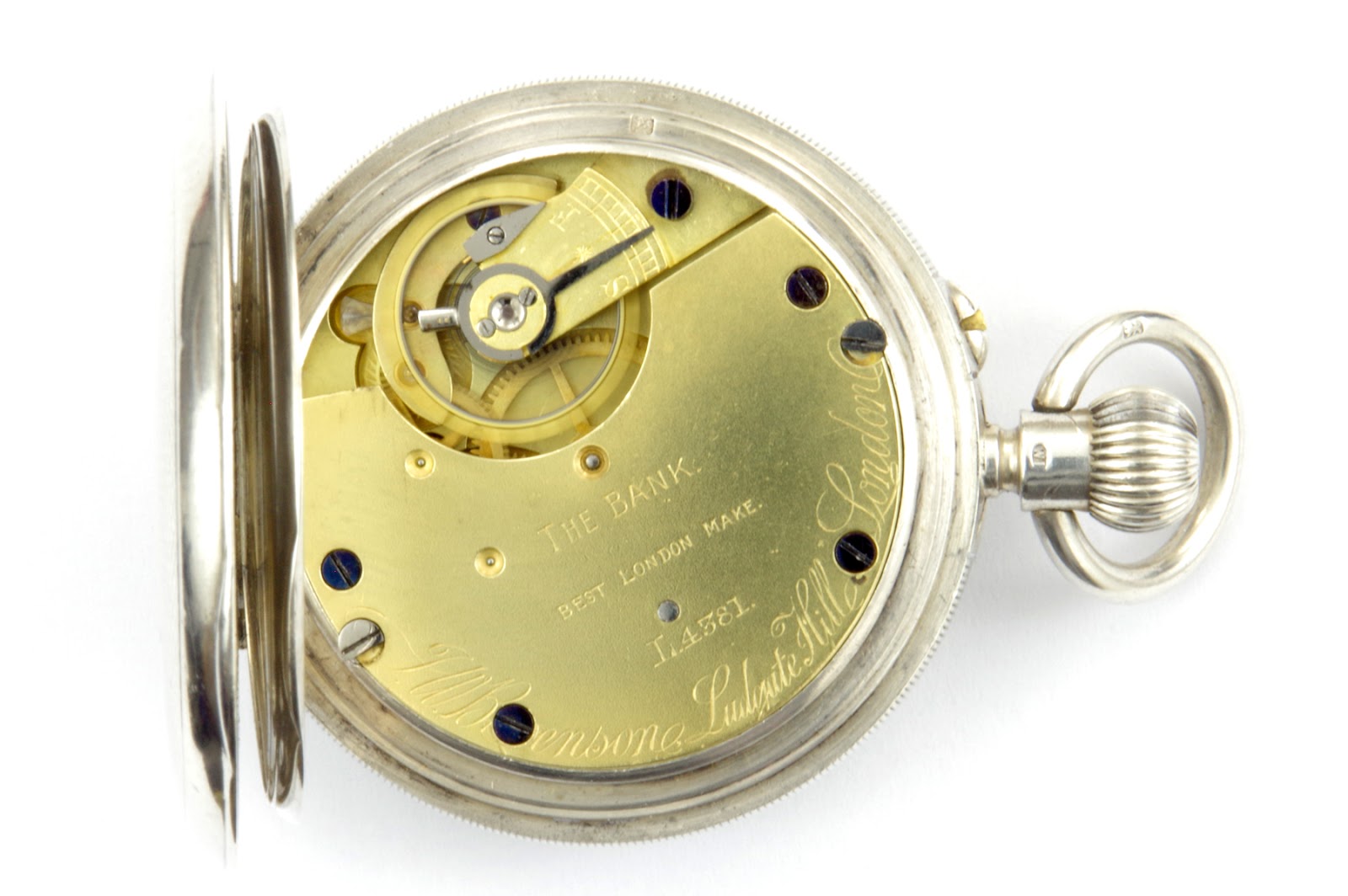 Oxford Pocket Watches J.W. Benson's AlphaNumeric Serial Numbers.