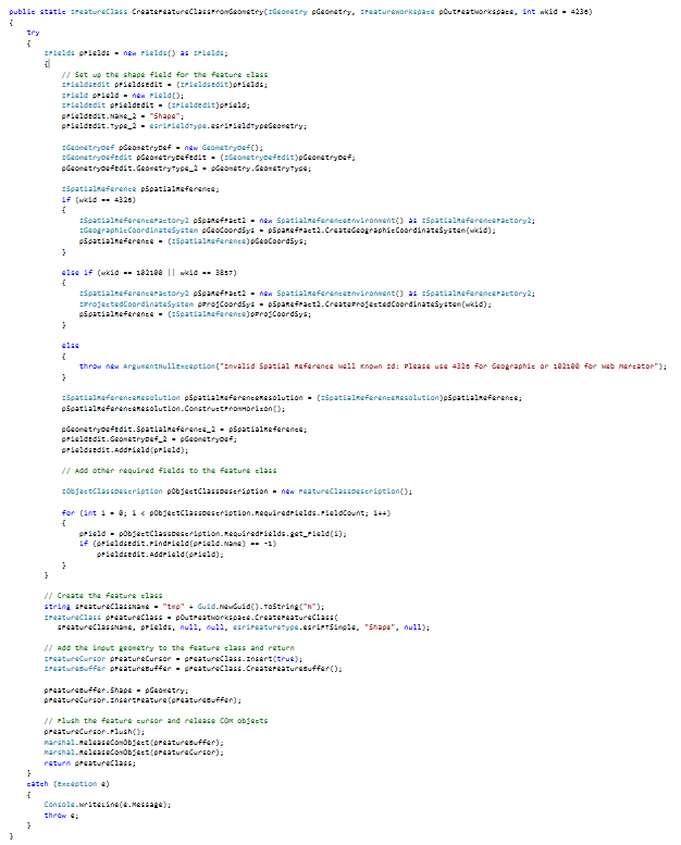 bcdc spatial Python Geoprocessing Vs. C Server Object Extensions (AGS 10)