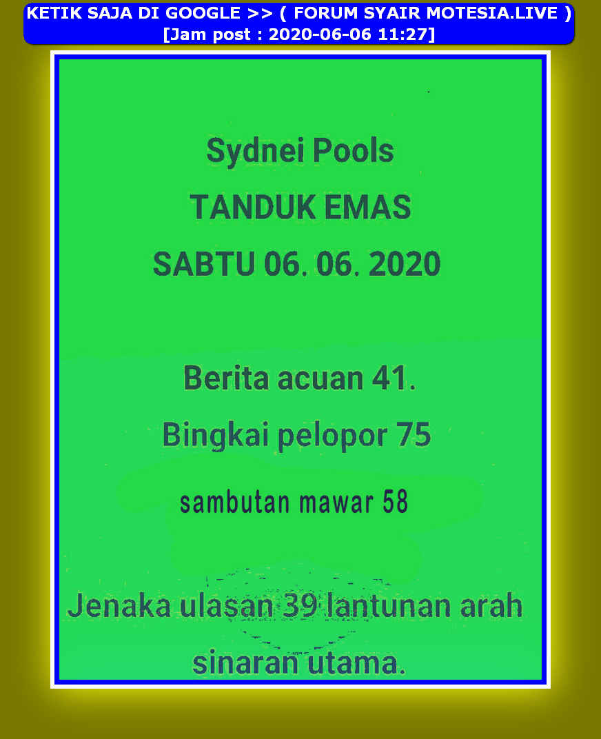 forum syair meloditogel