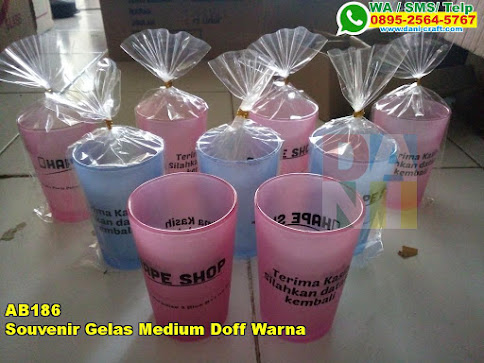 Toko Souvenir Gelas Medium Doff Warna Toko Souvenir Gelas Medium Doff Warna
