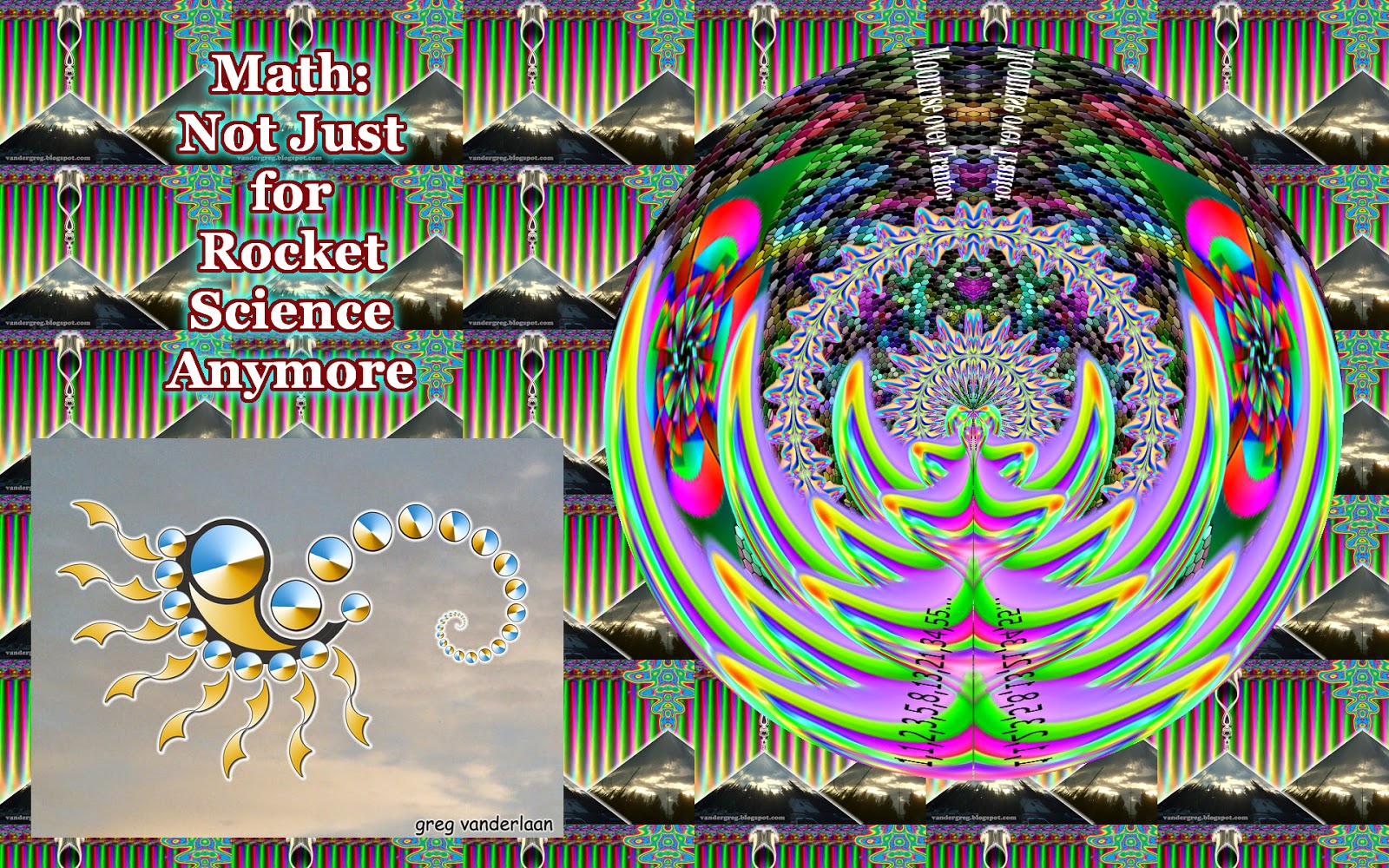 psychedelic art by gvan42 - Gregory Vanderlaan - Cosmic Mushroom Visions and Silly Eye Candy!