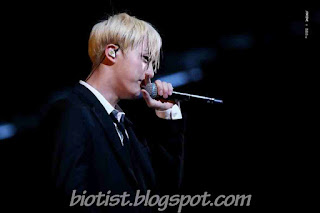 Photos of Jin BTS singin on the stage Photos of Jin BTS singin on the stage
