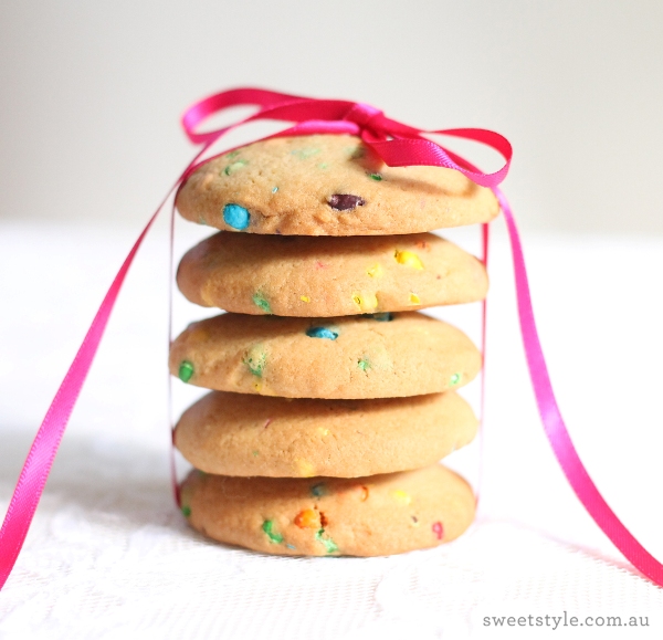 GlutenFree Rainbow Confetti Cookies Recipe Party Ideas Party