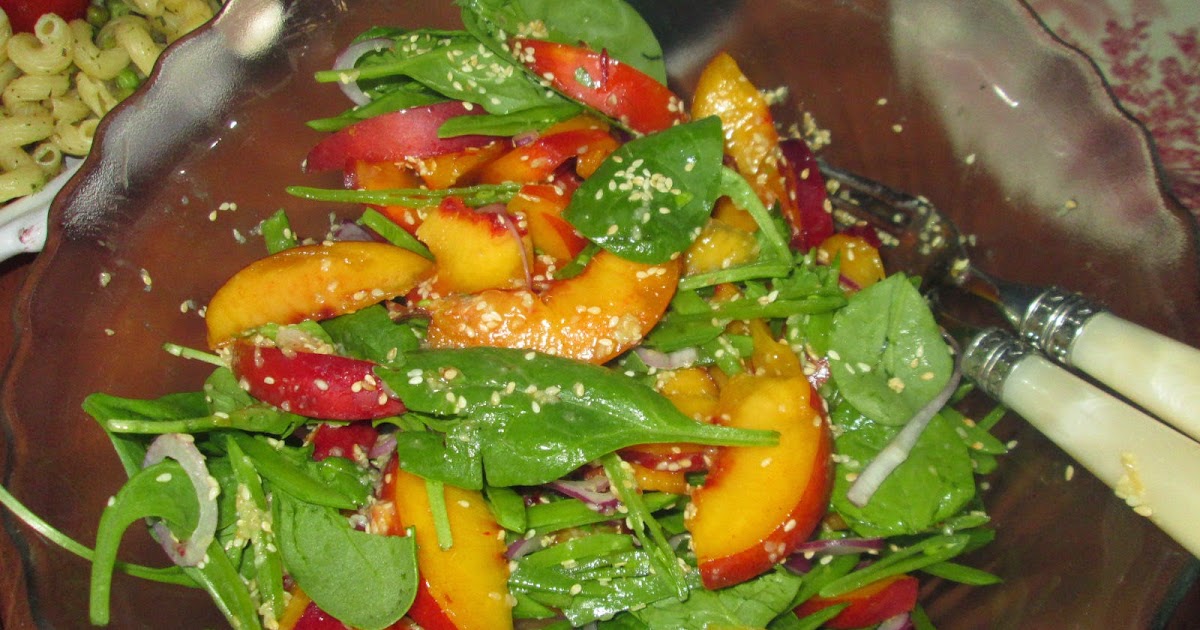 Hamburg kocht!: Nektarinen-Zuckererbsen-Salat mit Sesamdressing