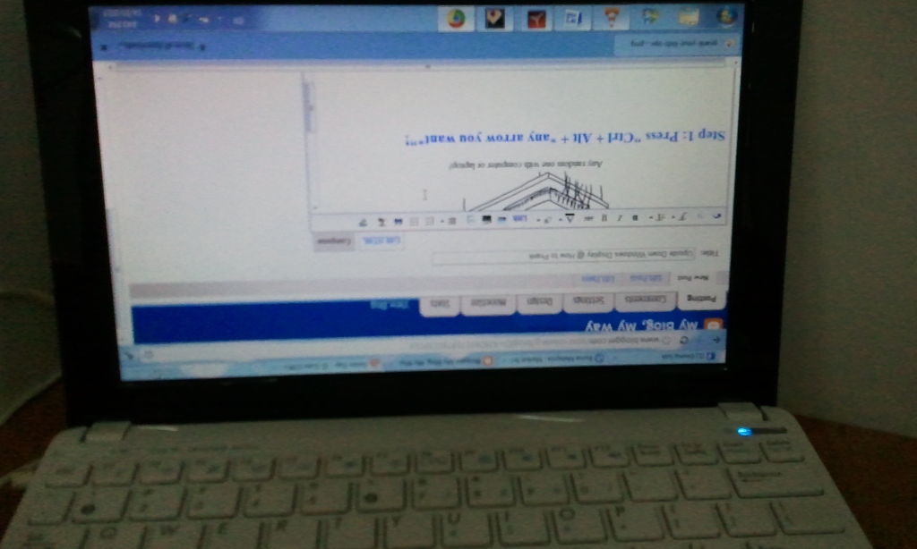 Upside Down Windows Display How to Prank I Blog My Way