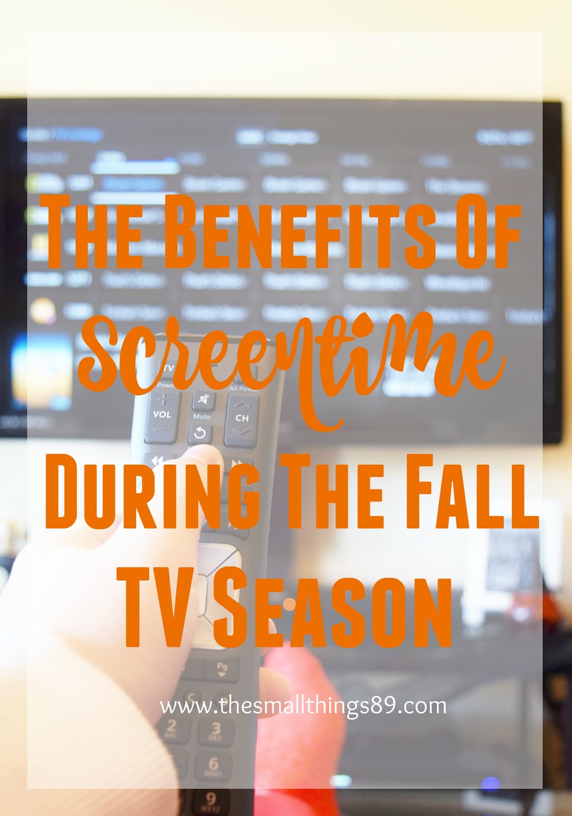The Benefits Of Screen Time During The Fall TV Season ScreenOn Sponsored