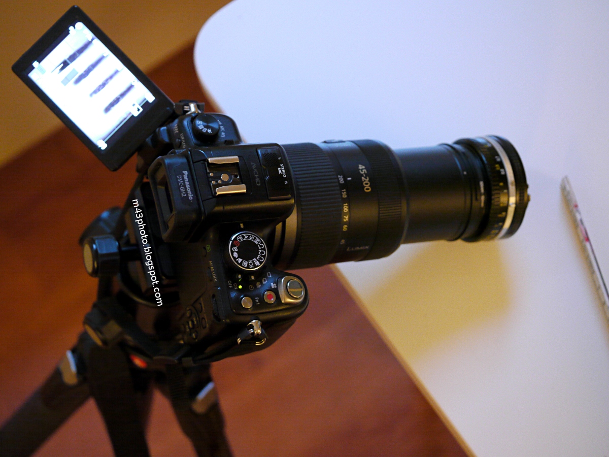 Micro 4/3rds Photography Reversed normal lens as macro front lens