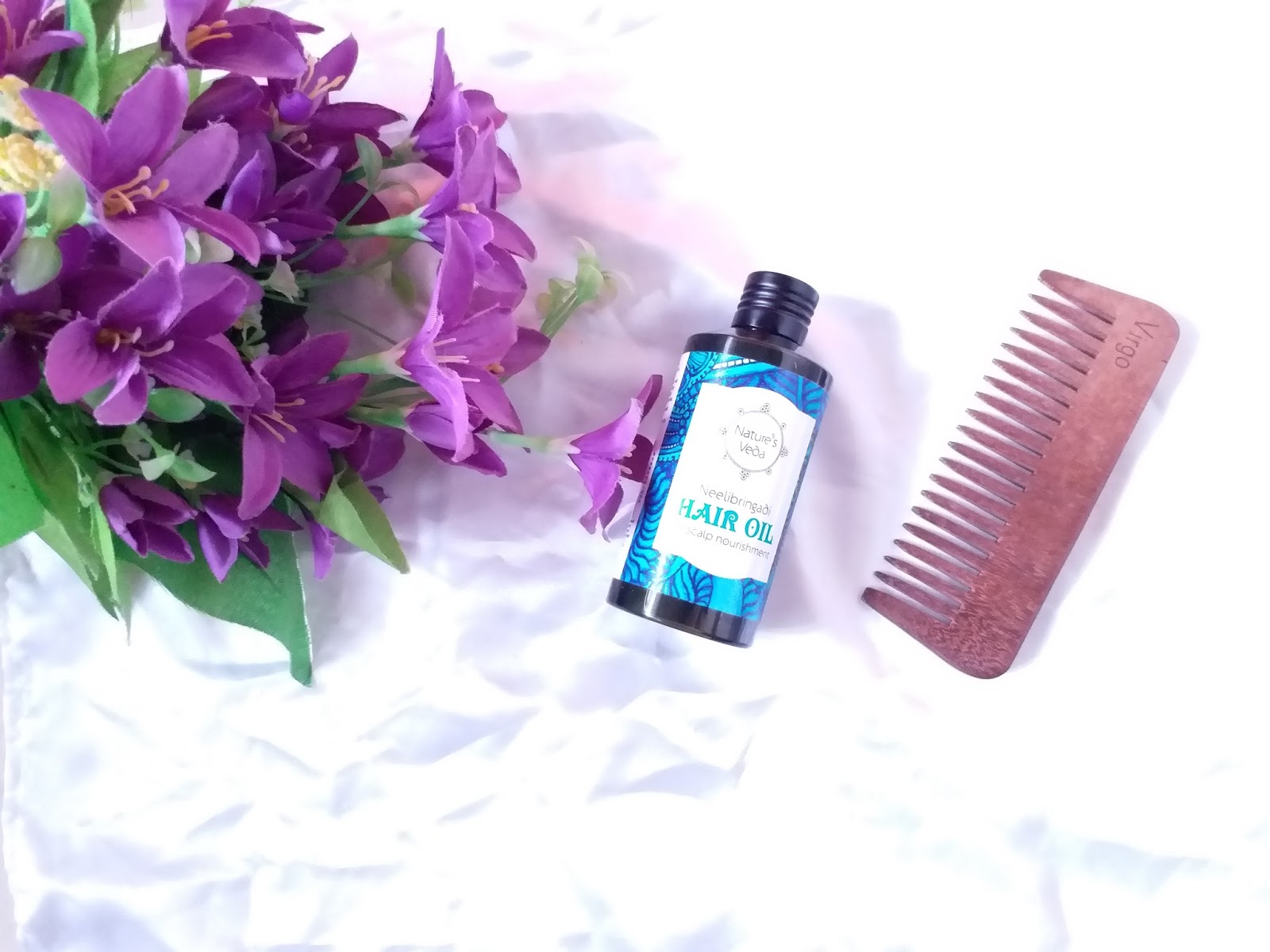 Beauty & Beyond All About NeeliBhringadi & Review of Nature's Veda