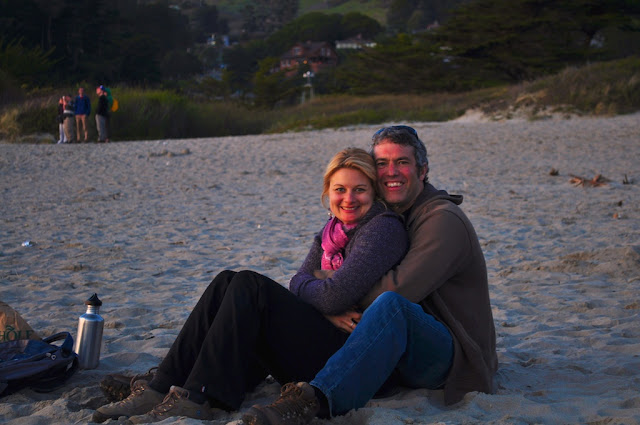 beautiful couple stinson beach california