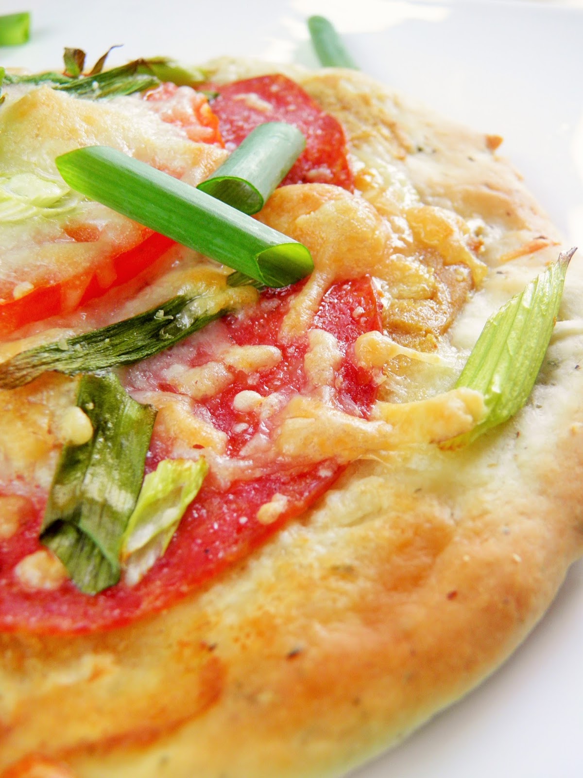 Salaminka - pizza z salami i musztardą | sio-smutki! Monika od kuchni