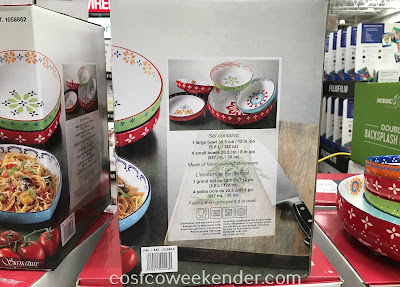 Costco 1058862 - Signature Housewares 5-piece Serving Bowl Set: great for family dinners