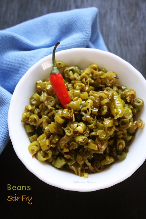 French Beans Stir Fry Recipe how to make French Beans Stir Fry