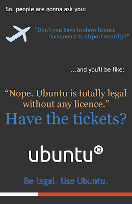 Ubuntu lebih legal ketimbang Windows