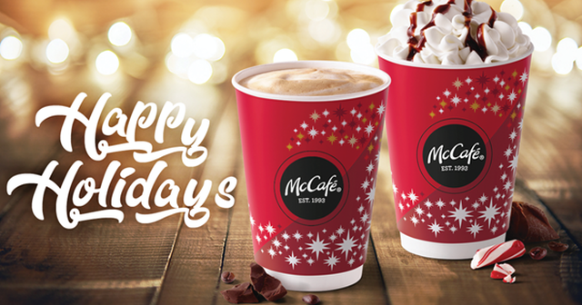 Peppermint Mocha And Hot Chocolate Return To Mcdonalds For 2017 Holiday Season Brand Eating