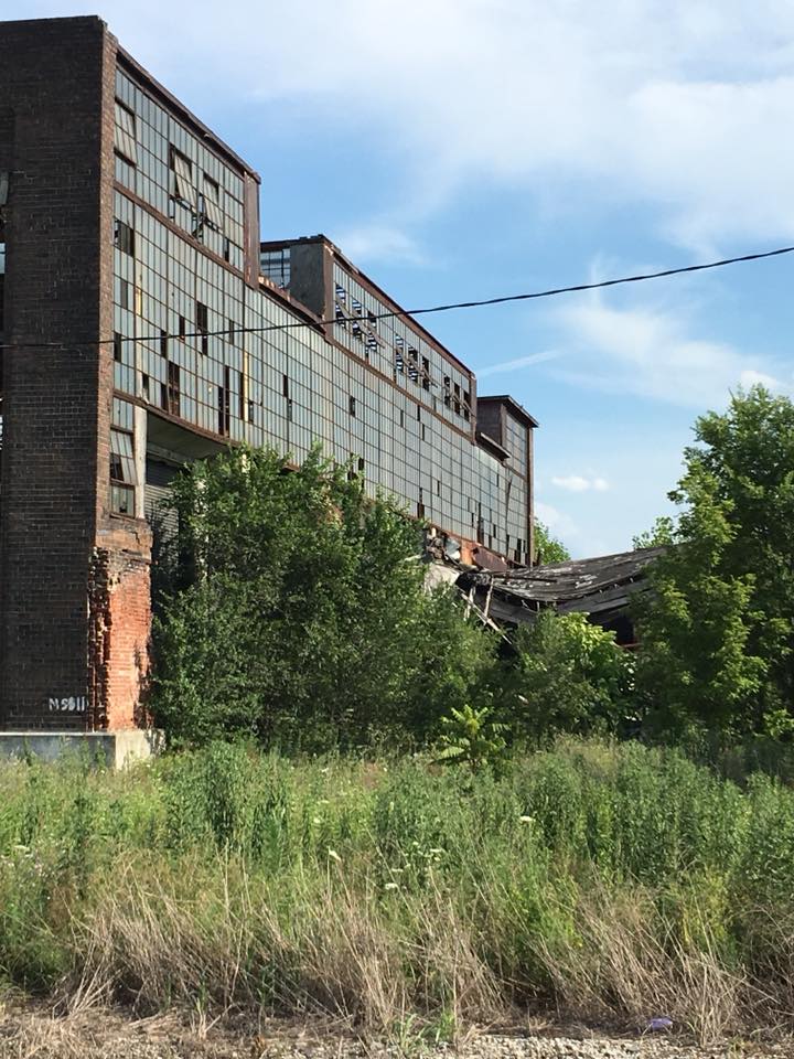 Towns and Nature Frankfort, IN NKP Coal Tower and Roundhouse