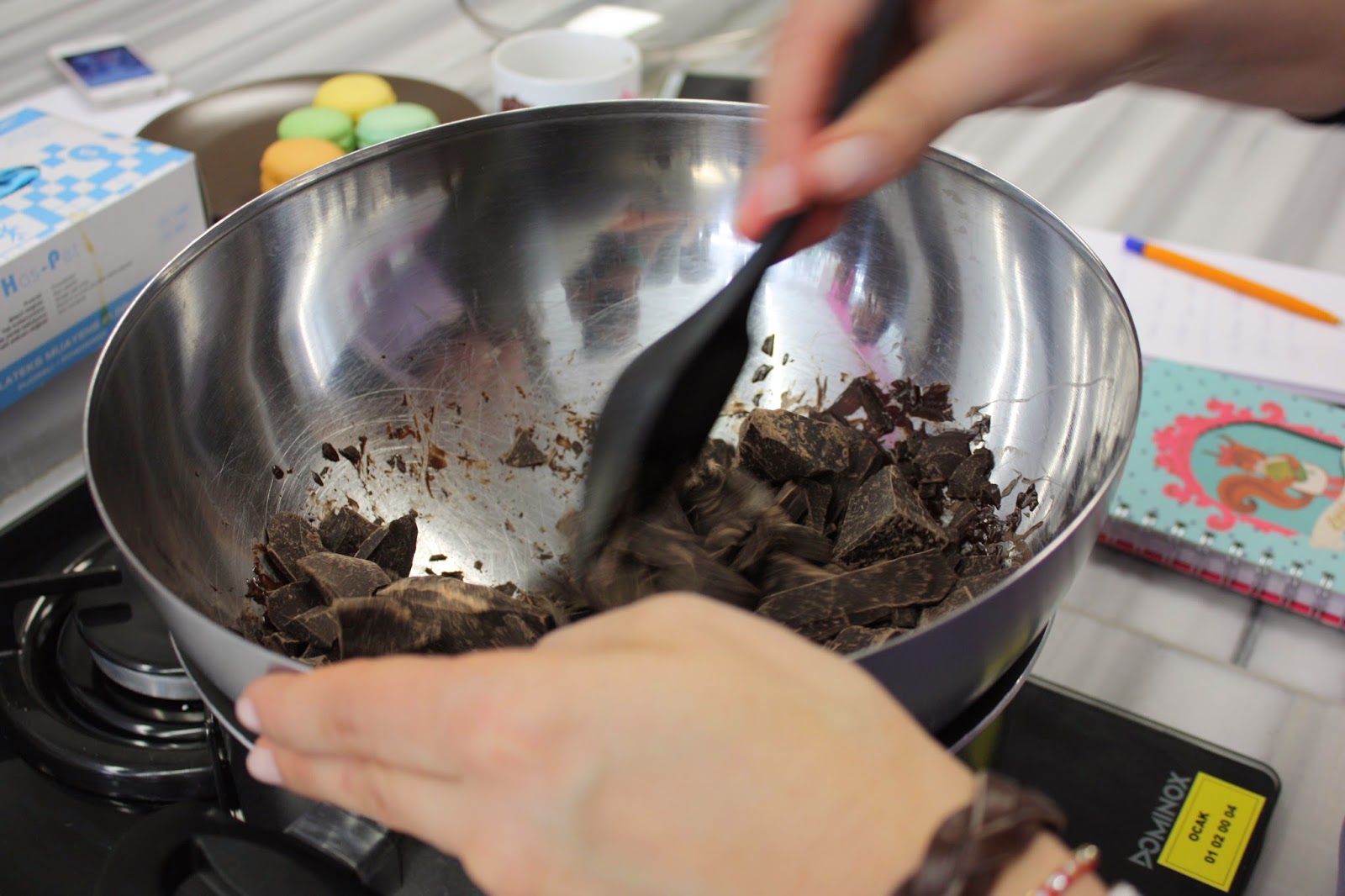 Blogger Etkinliği Uzay Pastanesi Çikolota Kursu EBYGALE