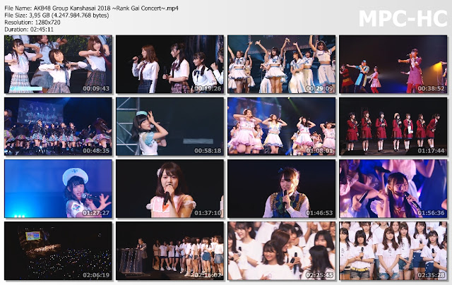 Sakamichi Akb Vietnamese News Video Akb48 Group Kanshasai 2018 Rank In Concert Rank Gai Concert