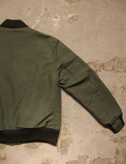 Engineered Garments "TF Jacket in Olive Cotton Double Cloth"