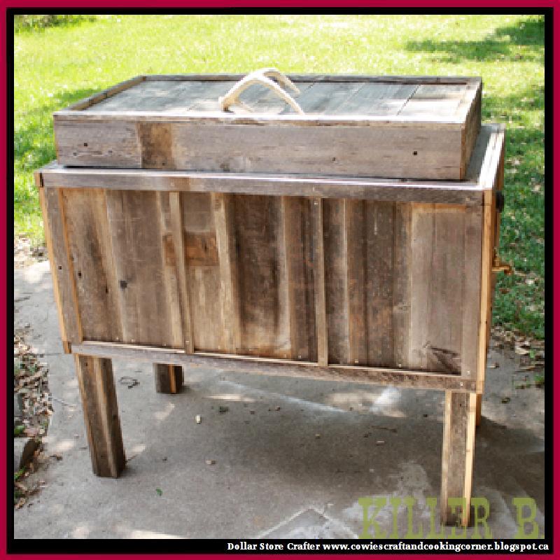 Dollar Store Crafter Turn An Old Cooler Into An Ice Chest