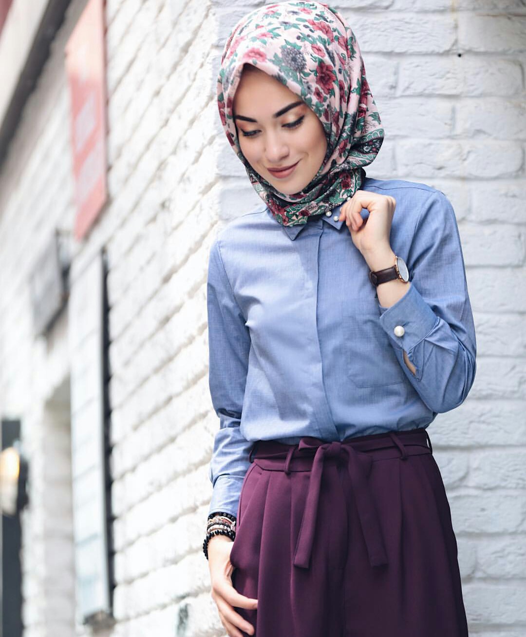 stylish Hijab Ideas for Muslim  Girls  Sari Info